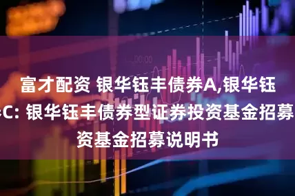 富才配资 银华钰丰债券A,银华钰丰债券C: 银华钰丰债券型证券投资基金招募说明书